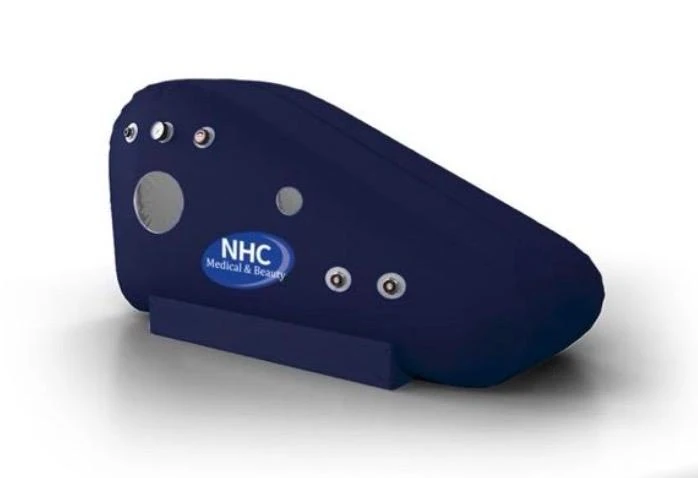 Camera iperbarica con seduta, versione "Grande", con logo NHC